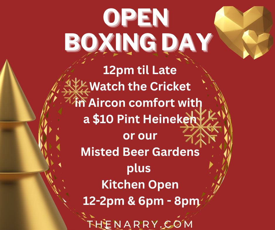 open Boxing Day 1