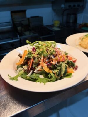 Warm Broccoli Salad