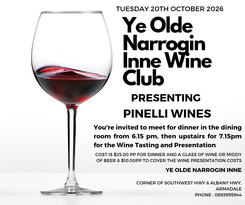 Wine Club OCTOBER 2026